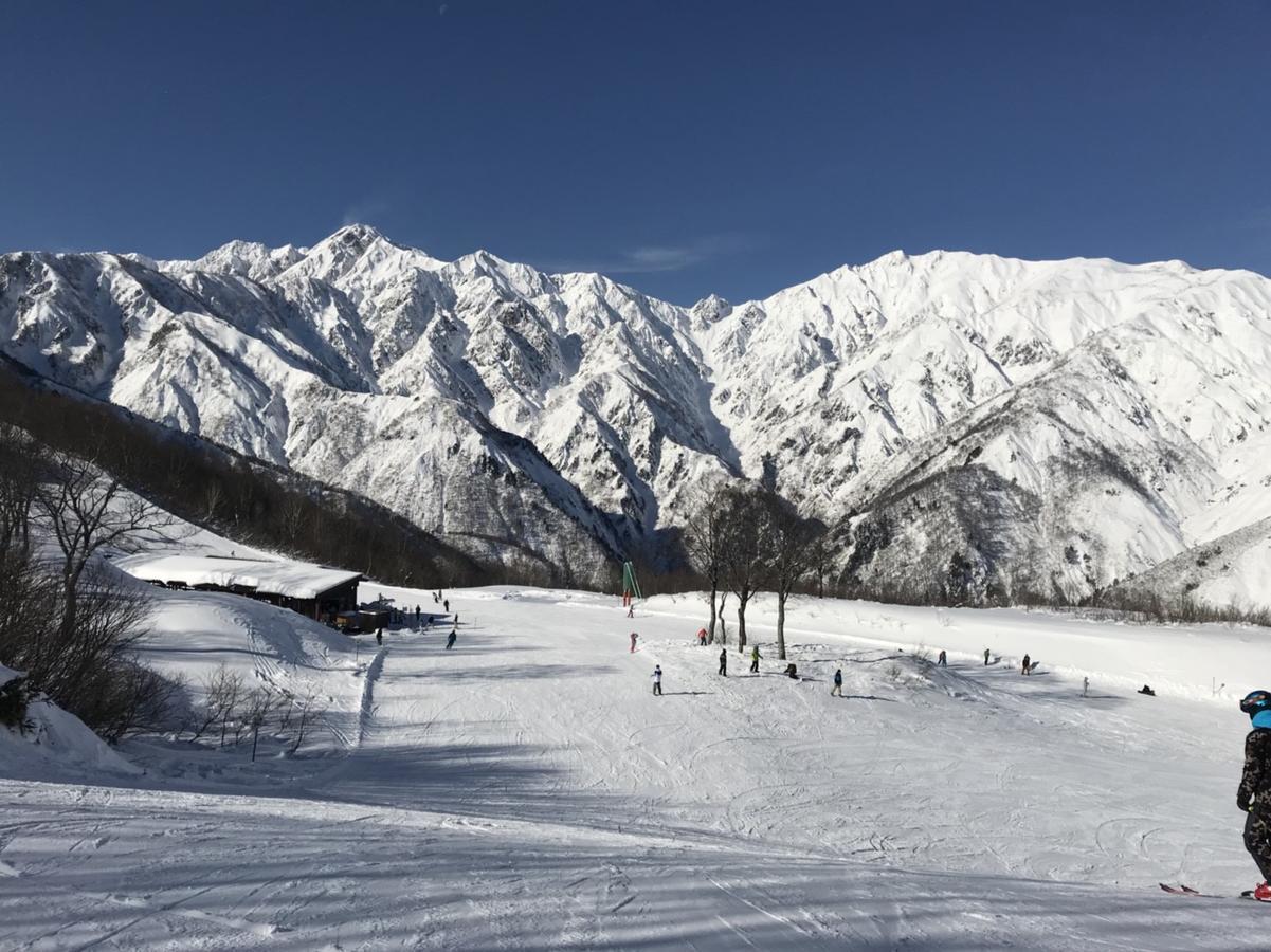 Sunny Side Hut Bed and Breakfast Hakuba Eksteriør billede